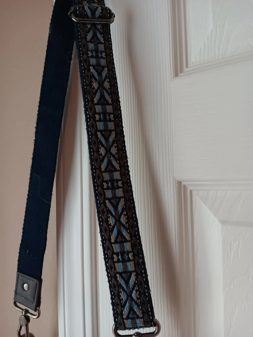 The SAK Soft Navy Leather Crossbody Shoulder Bag